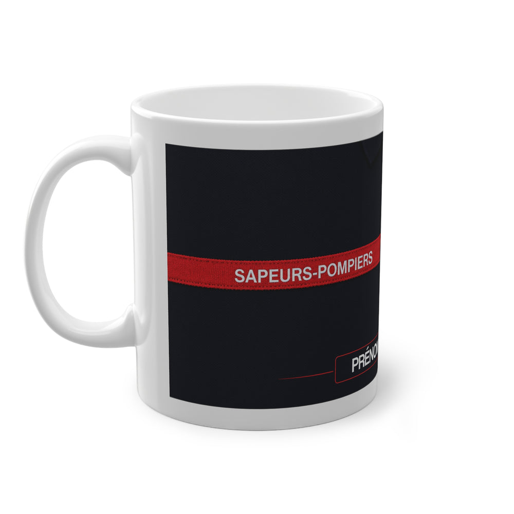 Mug Sapeurs-Pompiers SDIS Personnalisé avec Grade & Prénom ou Surnom