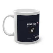 Mug Police Nationale Personnalisé avec Grade – Prénom ou Surnom