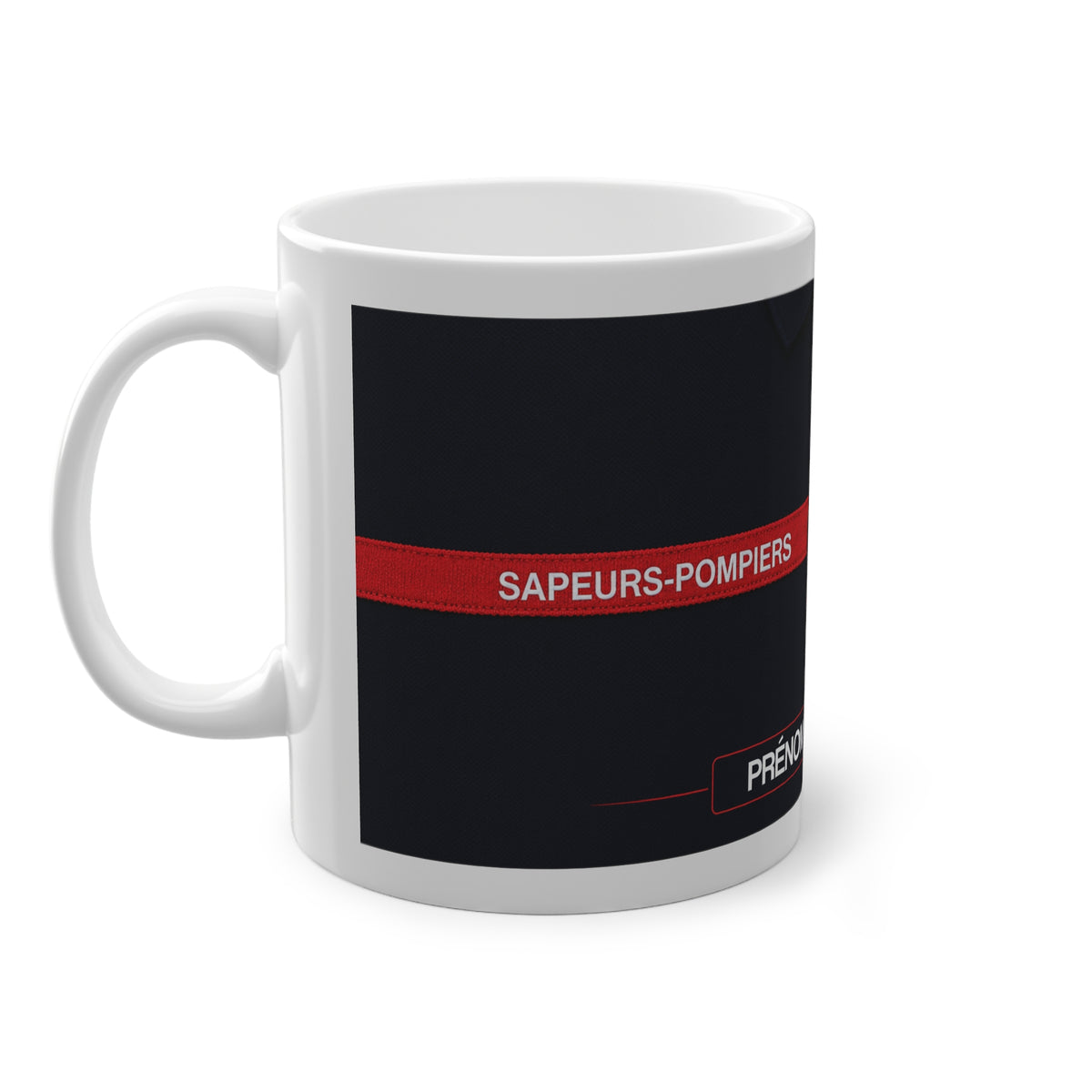 Mug Sapeurs-Pompiers SDIS Personnalisé avec Grade & Prénom ou Surnom