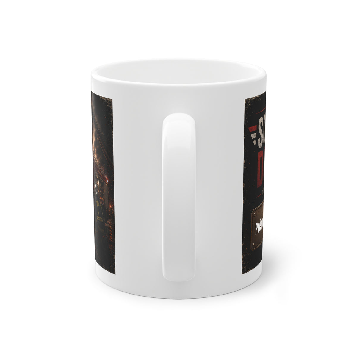 Mug Pompier Personnalisé – Soldats du Feu avec Prénom | Cadeau Sapeur-Pompier 330 ml