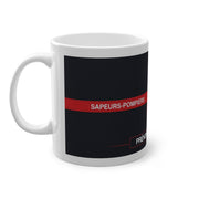 Mug Sapeurs-Pompiers SSSM Personnalisé avec Grade – Médecin, Infirmier ou Pharmacien