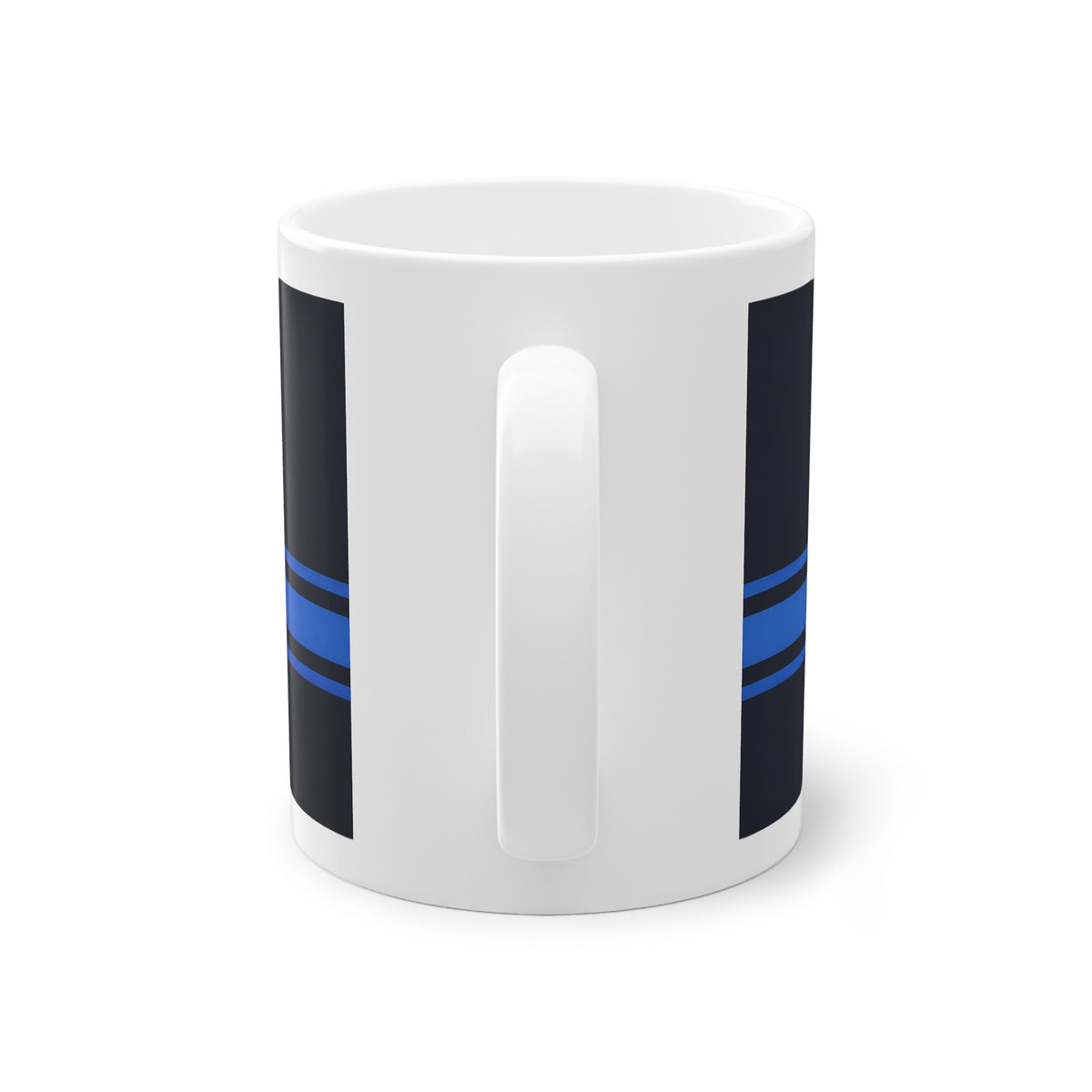 Mug Police Municipale Personnalisé avec Grade – Polo Bleu & Prénom ou Surnom