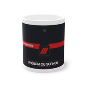 Mug Sapeurs-Pompiers SDIS Personnalisé avec Grade & Prénom ou Surnom